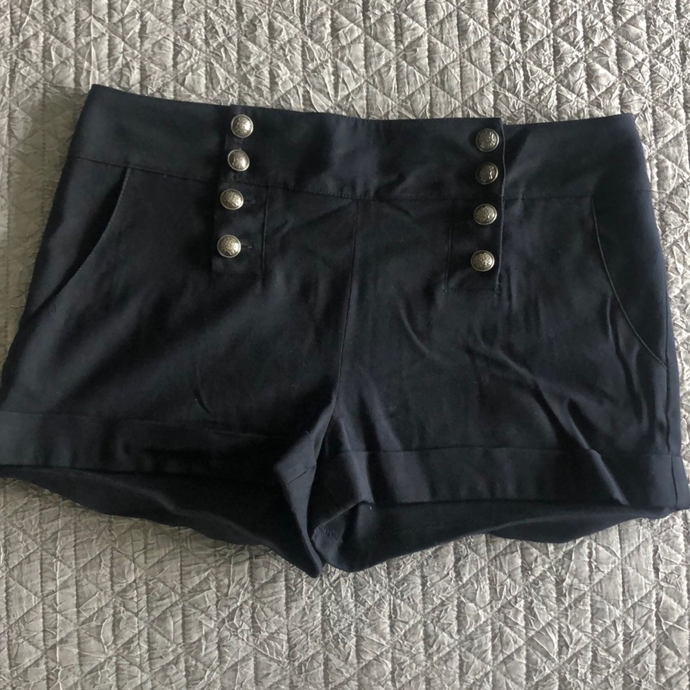 Navy shorts